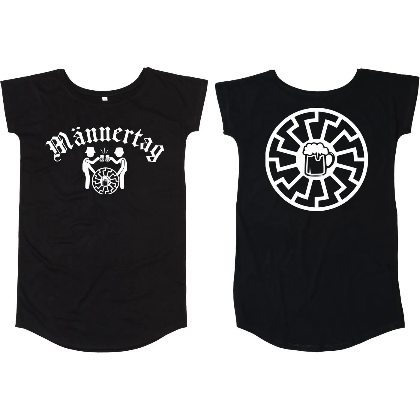Damen T-Shirt Kleid - Männertag