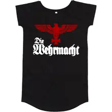 Damen T-Shirt Kleid - Die Wehrmacht Vorderseite