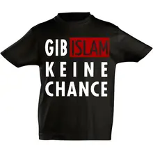 Kinder T-Shirt - Gib Islam keine Chance Vorderseite