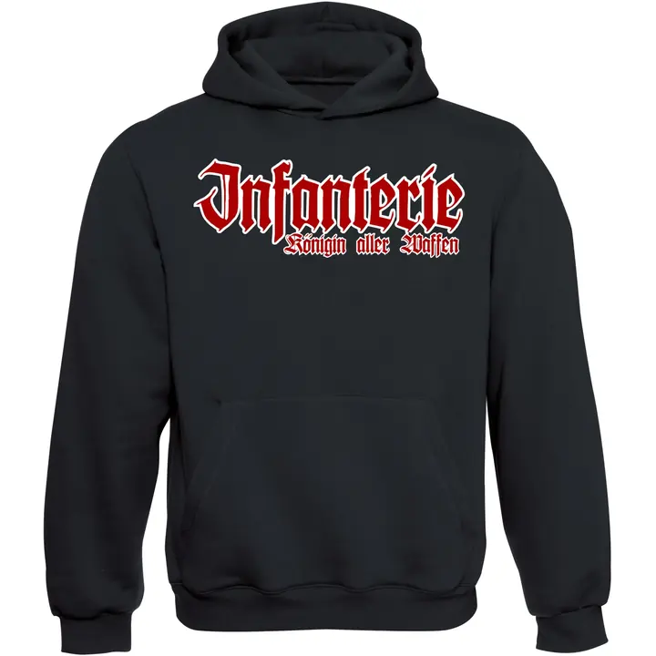 Kinder Kapuzenpullover - Infanterie, Königin aller Waffen