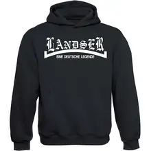 Kinder Kapuzenpullover - Landser, weiß Vorderseite