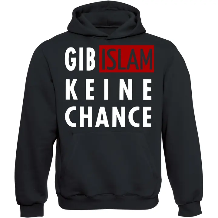 Kinder Kapuzenpullover - Gib Islam keine Chance