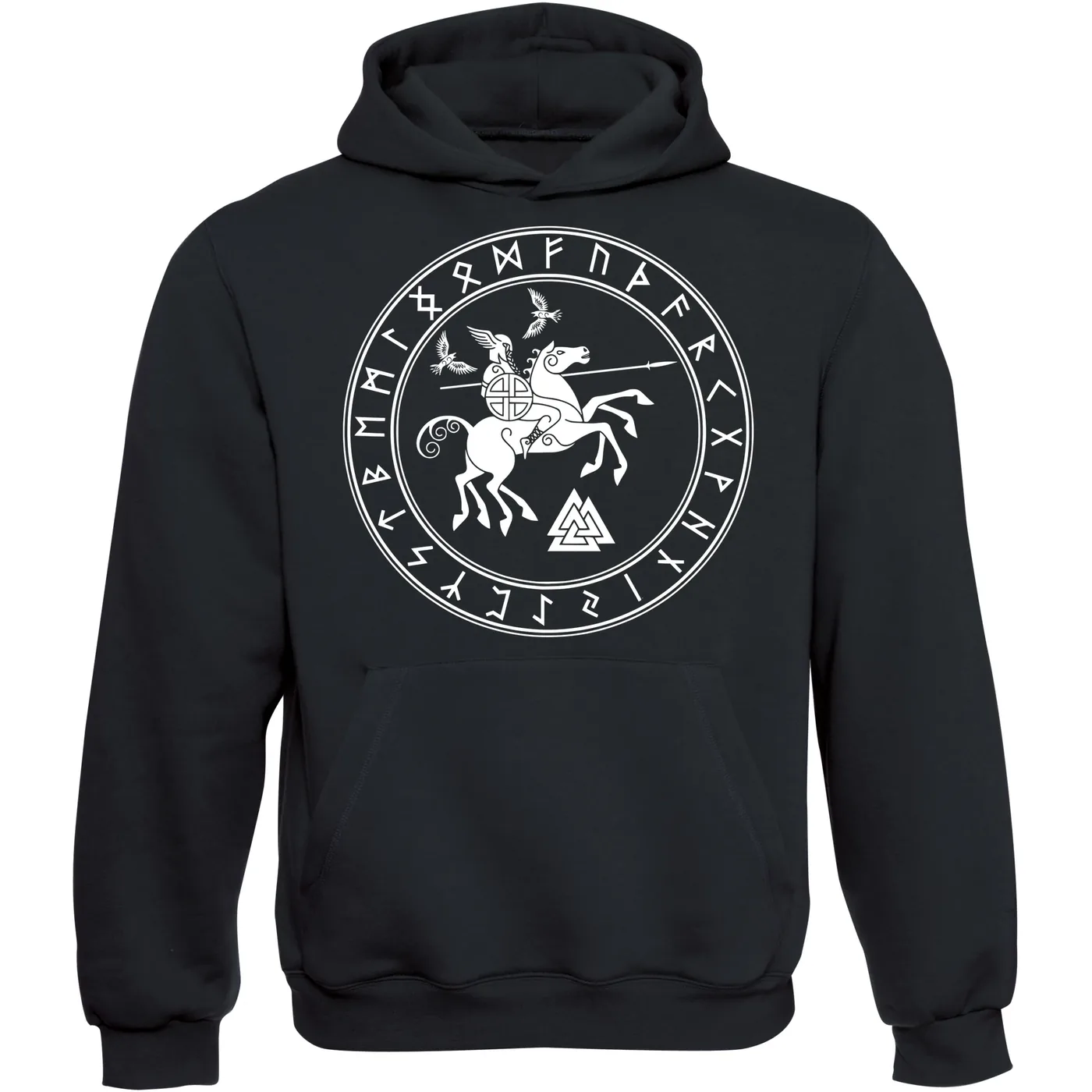 Kinder Kapuzenpullover - Odin und Sleipnir