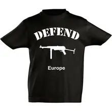 Kinder T-Shirt - Defend Europe Vorderseite