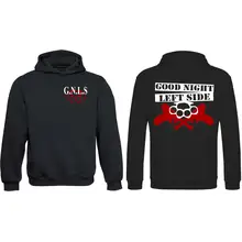 Kinder Kapuzenpullover - GNLS, Schlagring Vorder- und Rückseite