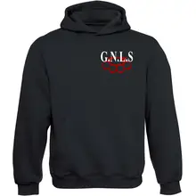 Kinder Kapuzenpullover - GNLS, Schlagring Vorderseite