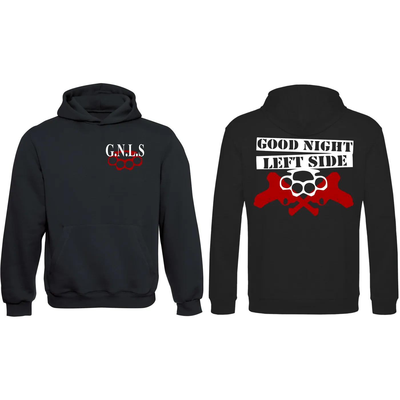 Kinder Kapuzenpullover - GNLS, Schlagring