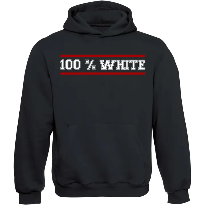 Kinder Kapuzenpullover - 100% White