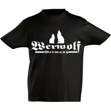 Kinder T-Shirt - Werwolf Germany mit Wolf - gewählte Variante