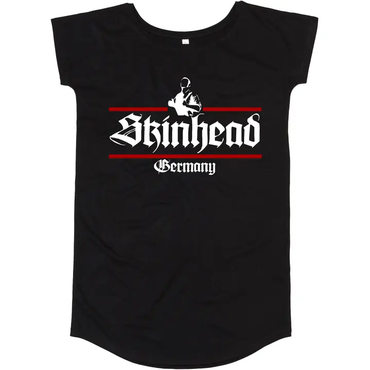 Damen T-Shirt Kleid - Skinhead Germany