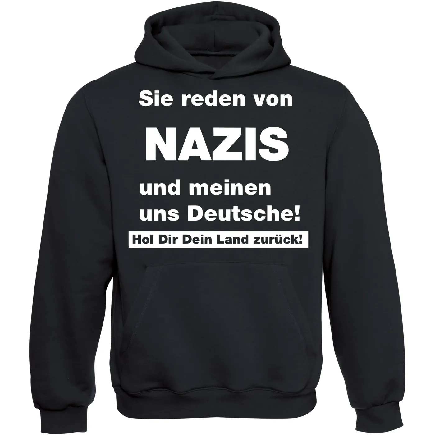 Kinder Kapuzenpullover - Sie reden von Nazis