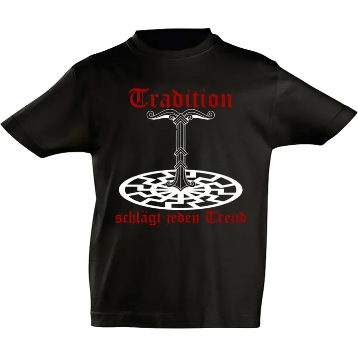 Kinder T-Shirt - Tradition schlägt jeden Trend