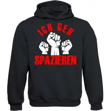 Kinder Kapuzenpullover - Ich geh Spazieren - gewählte Variante