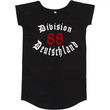 Damen T-Shirt Kleid - Division 88 Deutschland Vorderseite