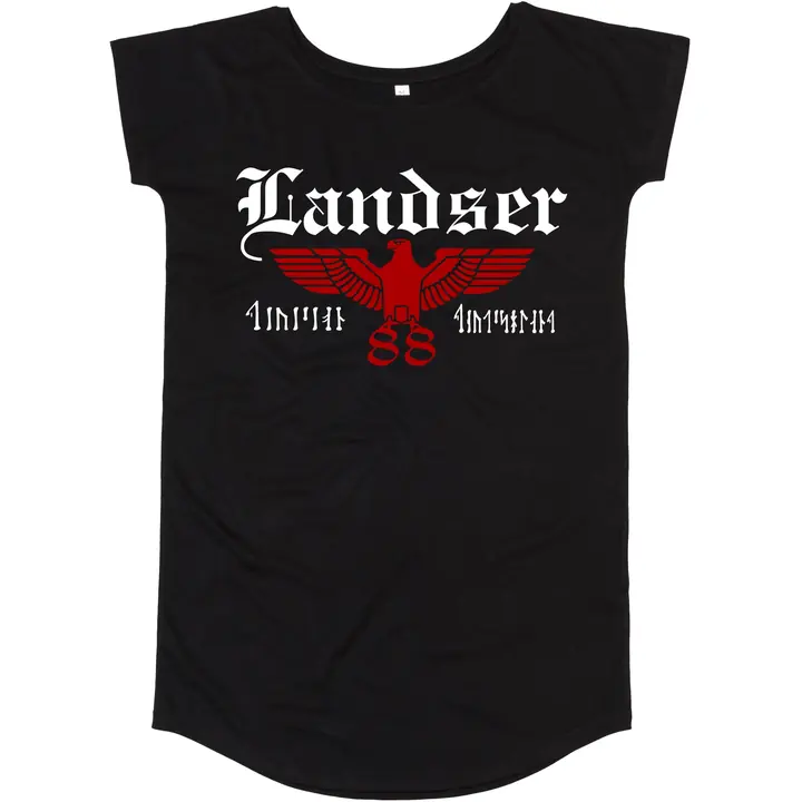 Damen T-Shirt Kleid - Landser, Adler 88