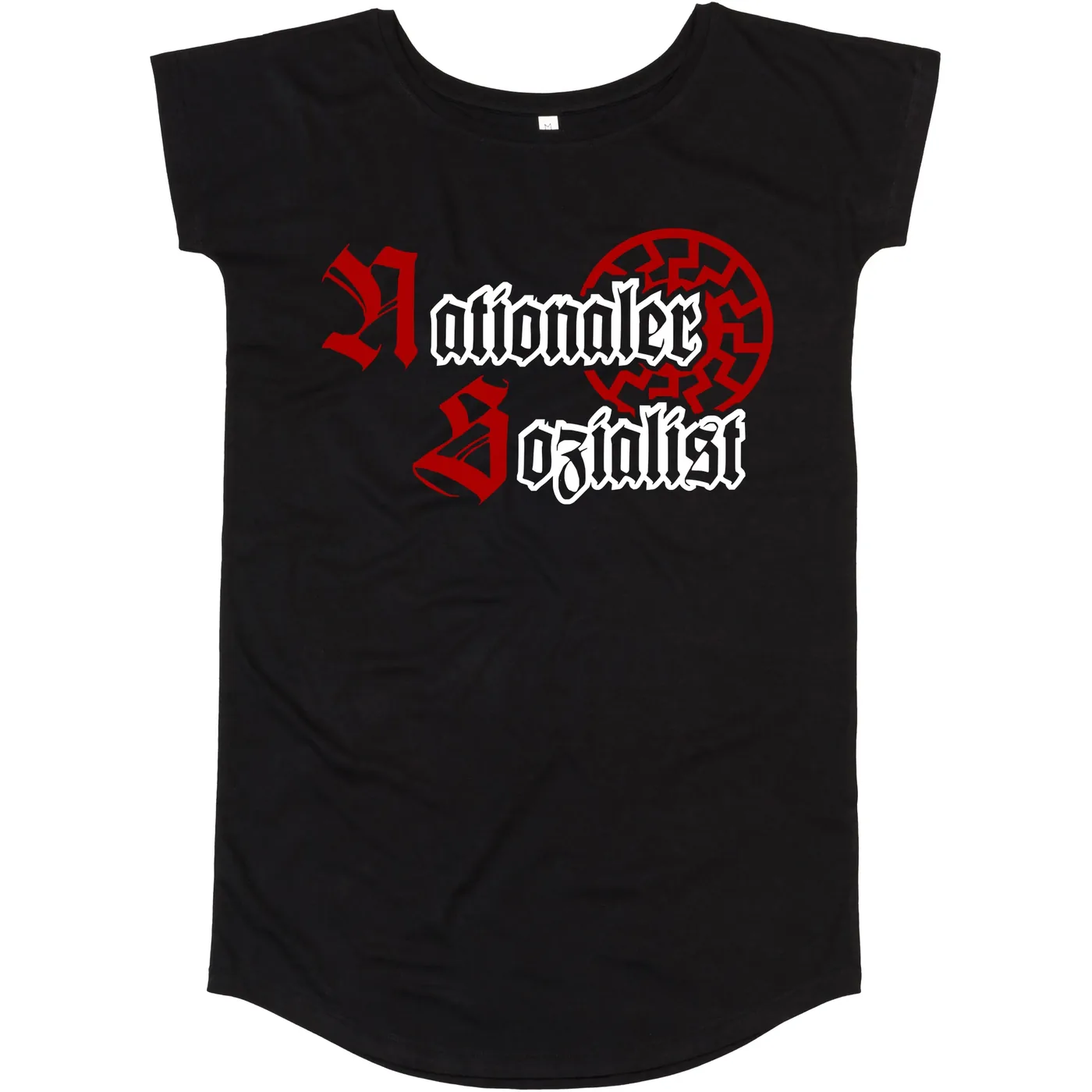 Damen T-Shirt Kleid - Nationaler Sozialist