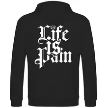 Kinder Kapuzenpullover - Life is Pain Rückseite