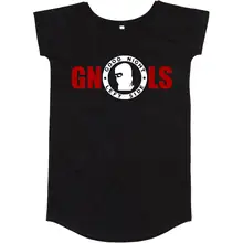 Damen T-Shirt Kleid - Good night left side Vorderseite