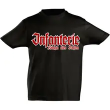 Kinder T-Shirt - Infanterie, Königin aller Waffen Vorderseite