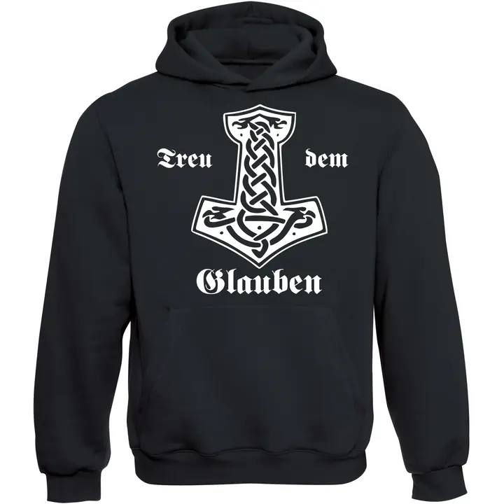Kinder Kapuzenpullover - Treu dem Glauben