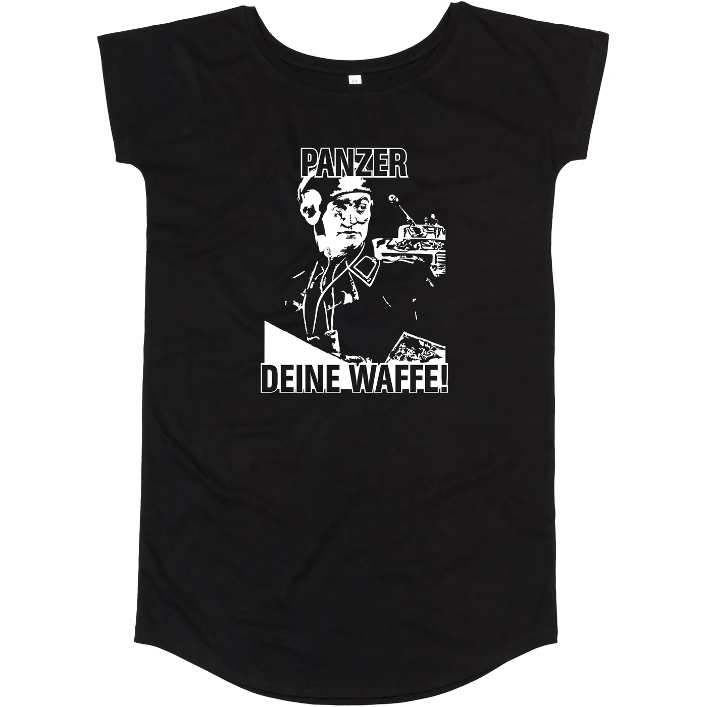 Damen T-Shirt Kleid - Panzer, deine Waffe!