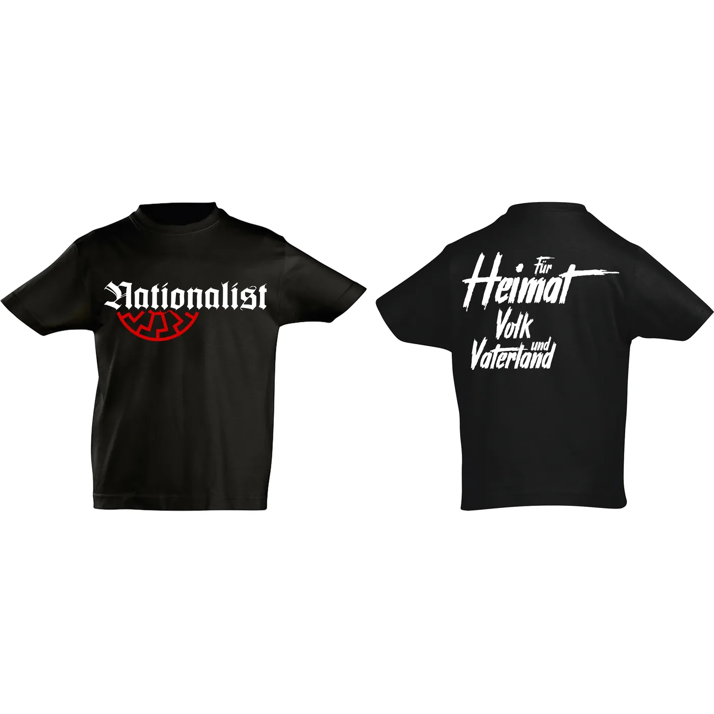 Kinder T-Shirt - Nationalist für Heimat, Volk und Vaterland