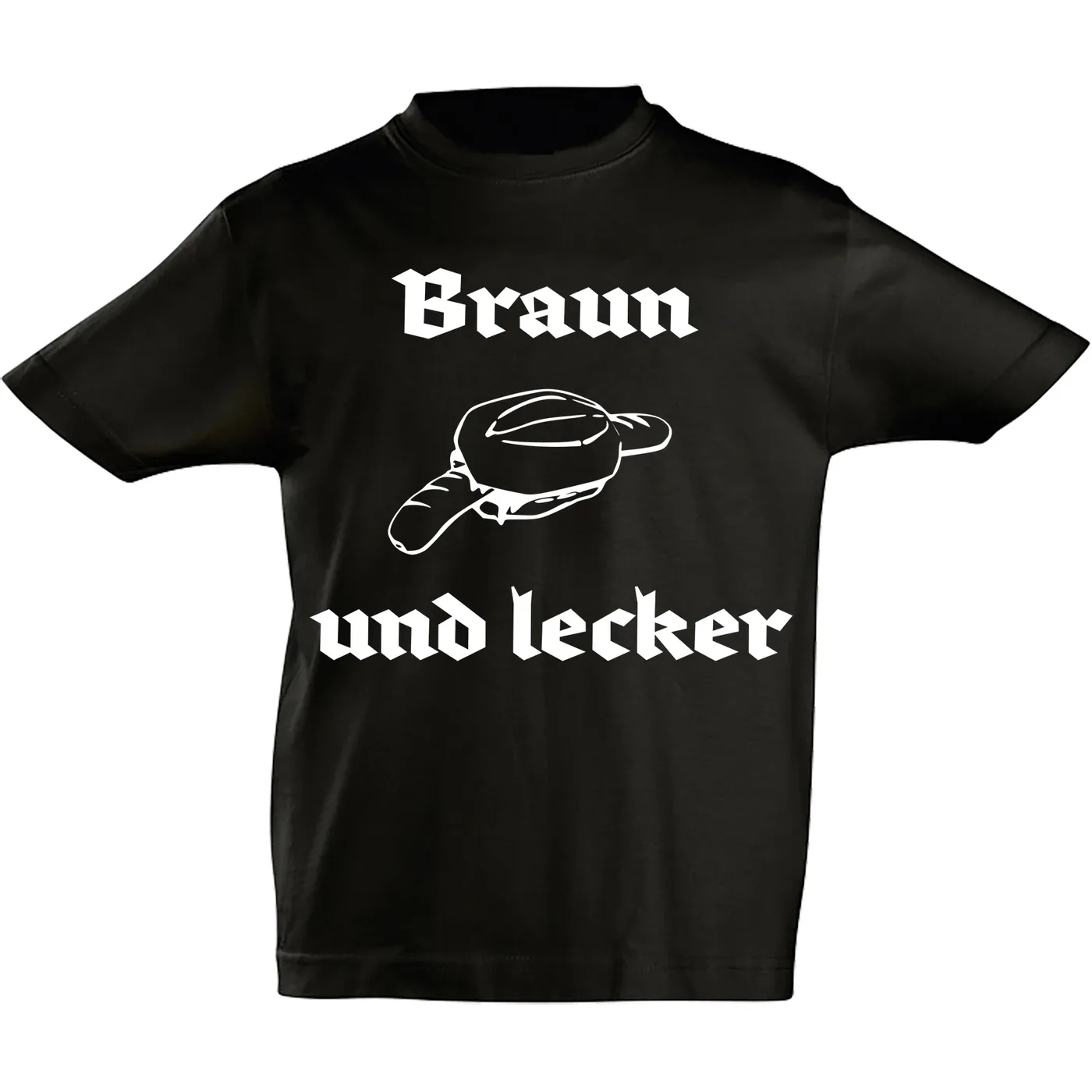Kinder T-Shirt - Braun und lecker