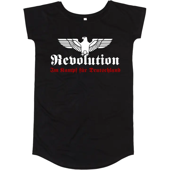 Damen T-Shirt Kleid - Revolution Deutschland