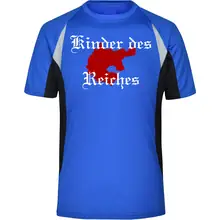 Herren Sportshirt - Kinder des Reiches Vorderseite