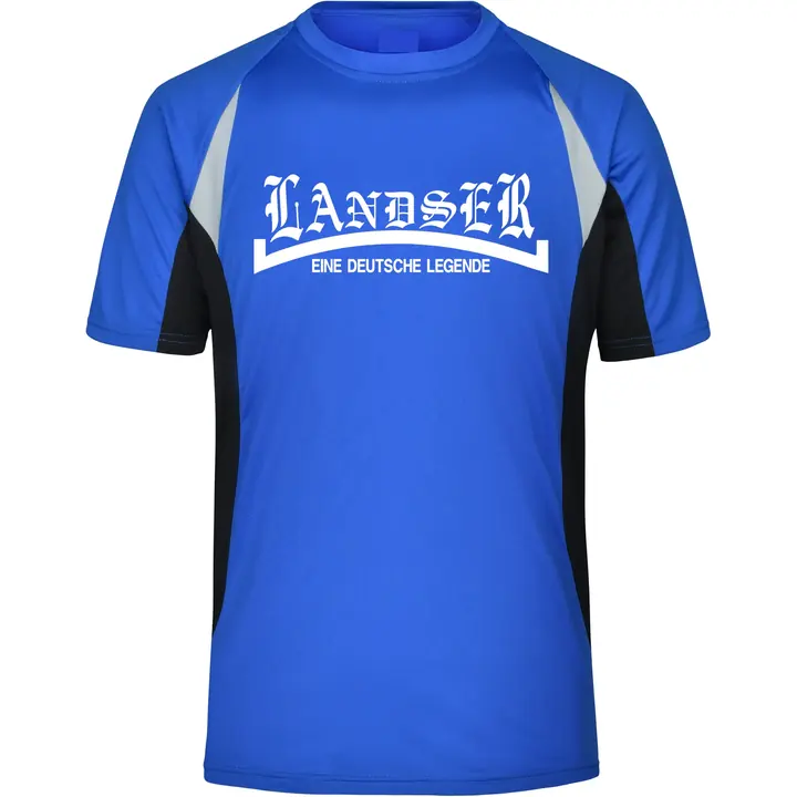 Herren Sportshirt - Landser, weiß
