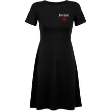 Damen kurzarm Kleid - Heute tolerant morgen fremd im eigenen Land - gewählte Variante