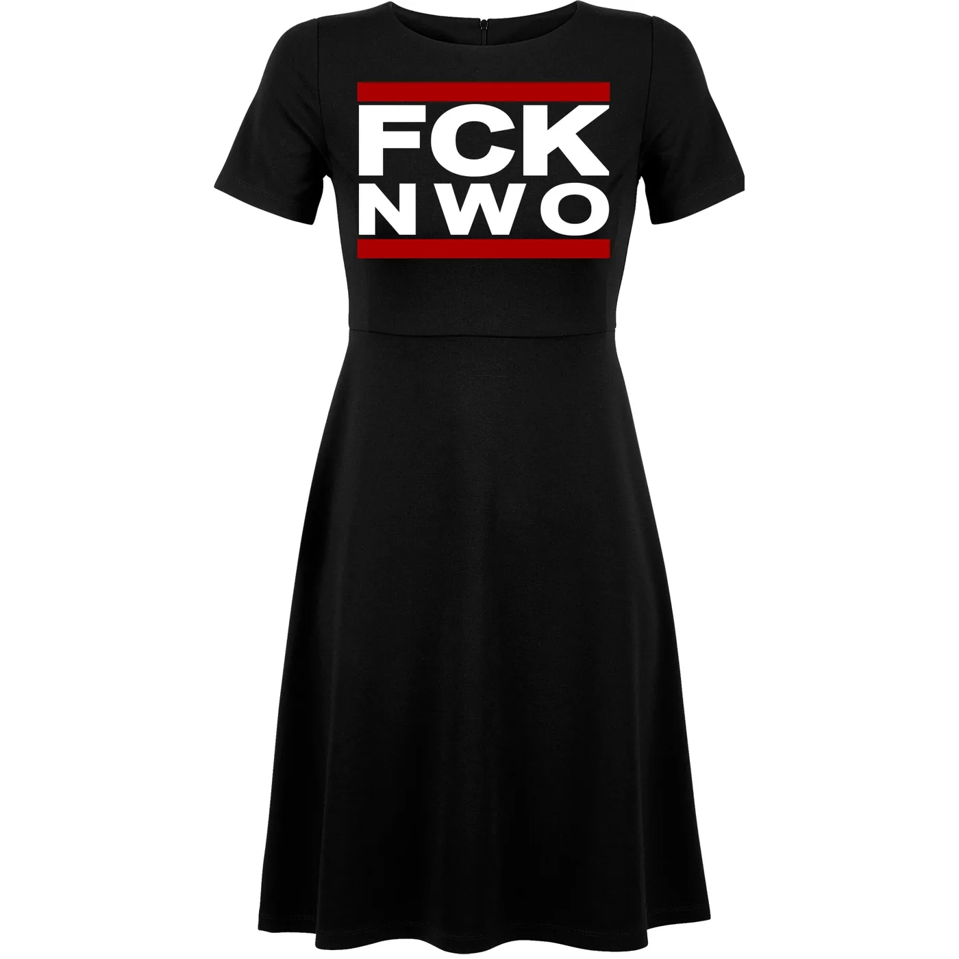 Damen kurzarm Kleid - FCK NWO