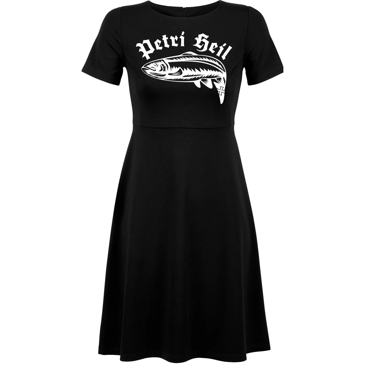 Damen kurzarm Kleid - Petri Heil