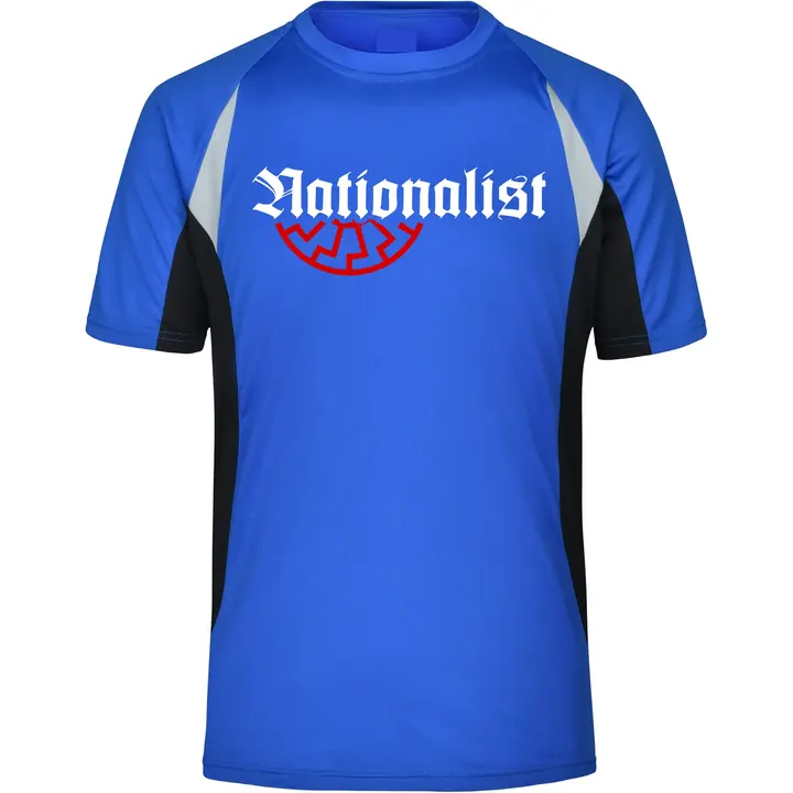 Herren Sportshirt - Nationalist für Heimat, Volk und Vaterland