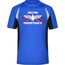 Herren Sportshirt - Aryan Resistance Vorderseite