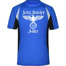 Herren Sportshirt - Jetzt Reichs Adler Vorderseite