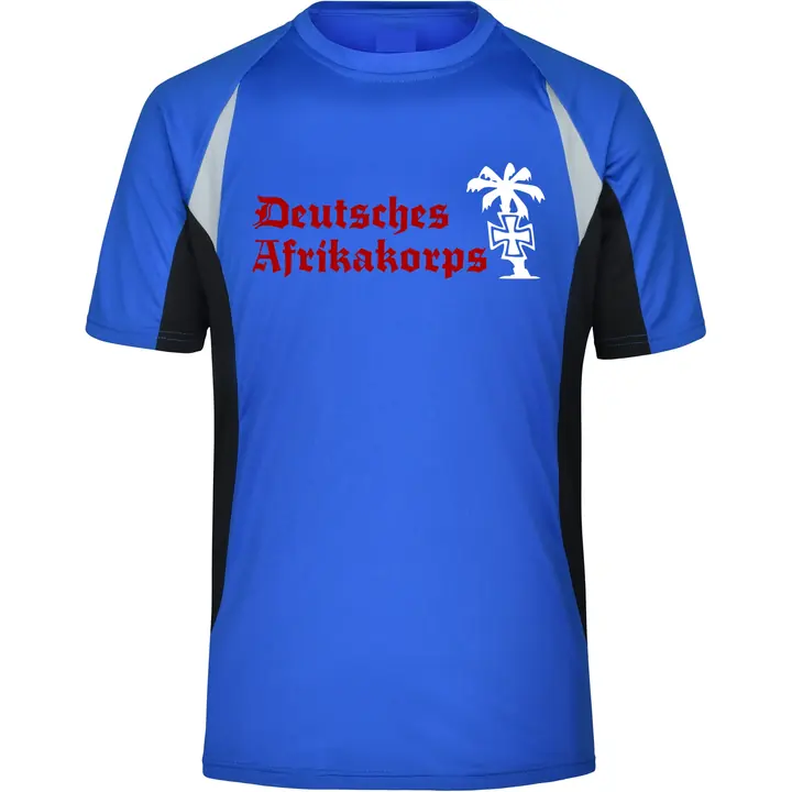 Herren Sportshirt - Deutsches Afrikakorps