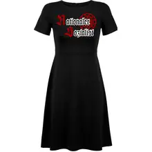 Damen kurzarm Kleid - Nationaler Sozialist - gewählte Variante