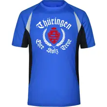 Herren Sportshirt - Thüringen, ehre stolz treue - gewählte Variante