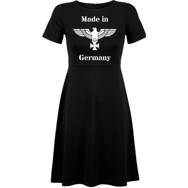 Damen kurzarm Kleid - Made in Germany