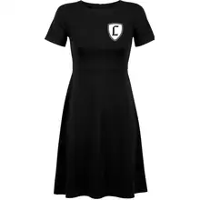 Damen kurzarm Kleid - Landser Deutschland Vorderseite