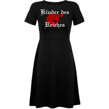 Damen kurzarm Kleid - Kinder des Reiches - gewählte Variante