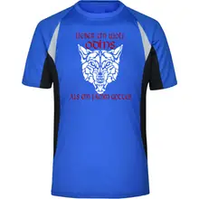 Herren Sportshirt - Lieber ein Wolf Odins als ein Lamm Gottes - gewählte Variante