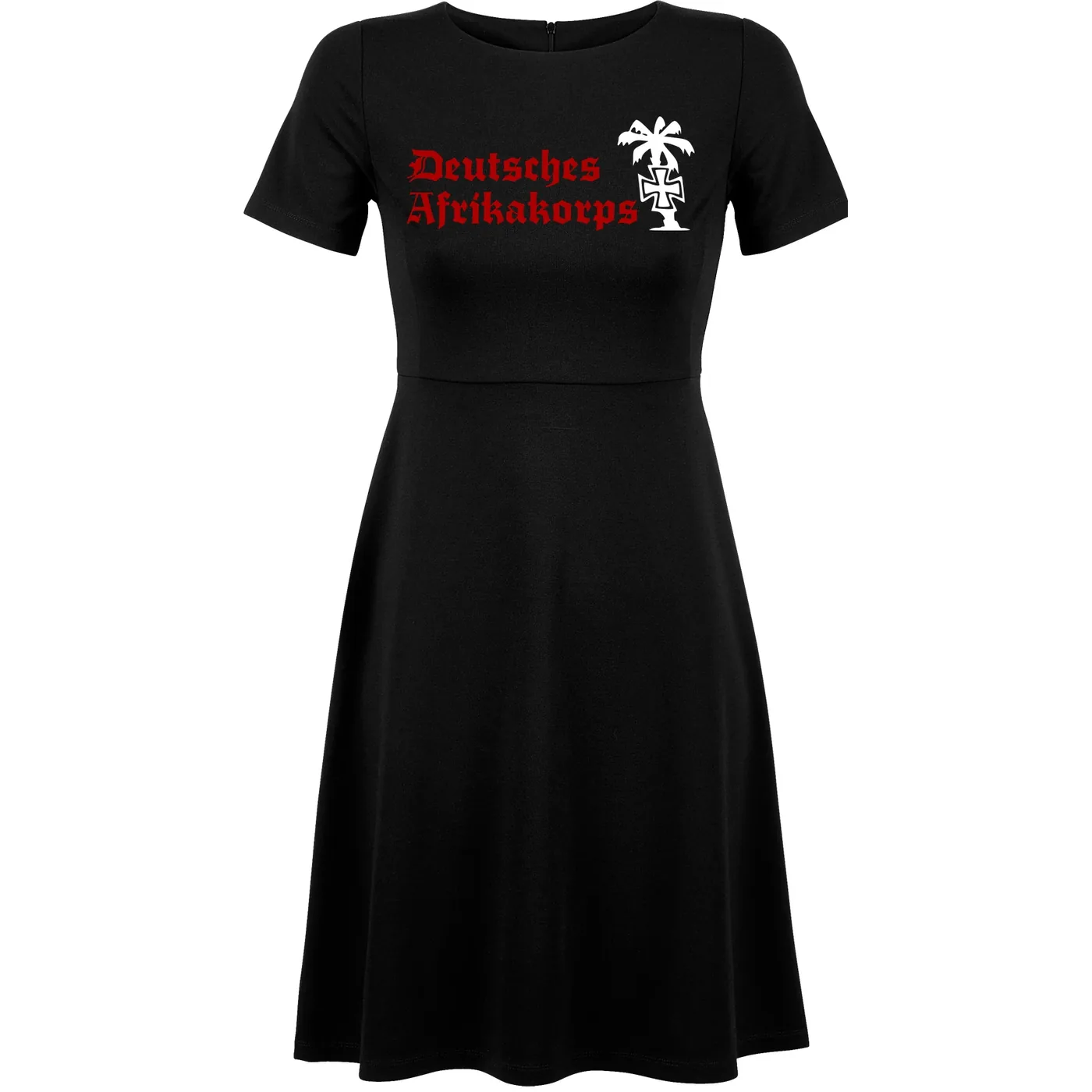 Damen kurzarm Kleid - Deutsches Afrikakorps