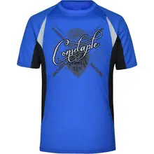 Herren Sportshirt - Consdaple, Totenkopf Vorderseite