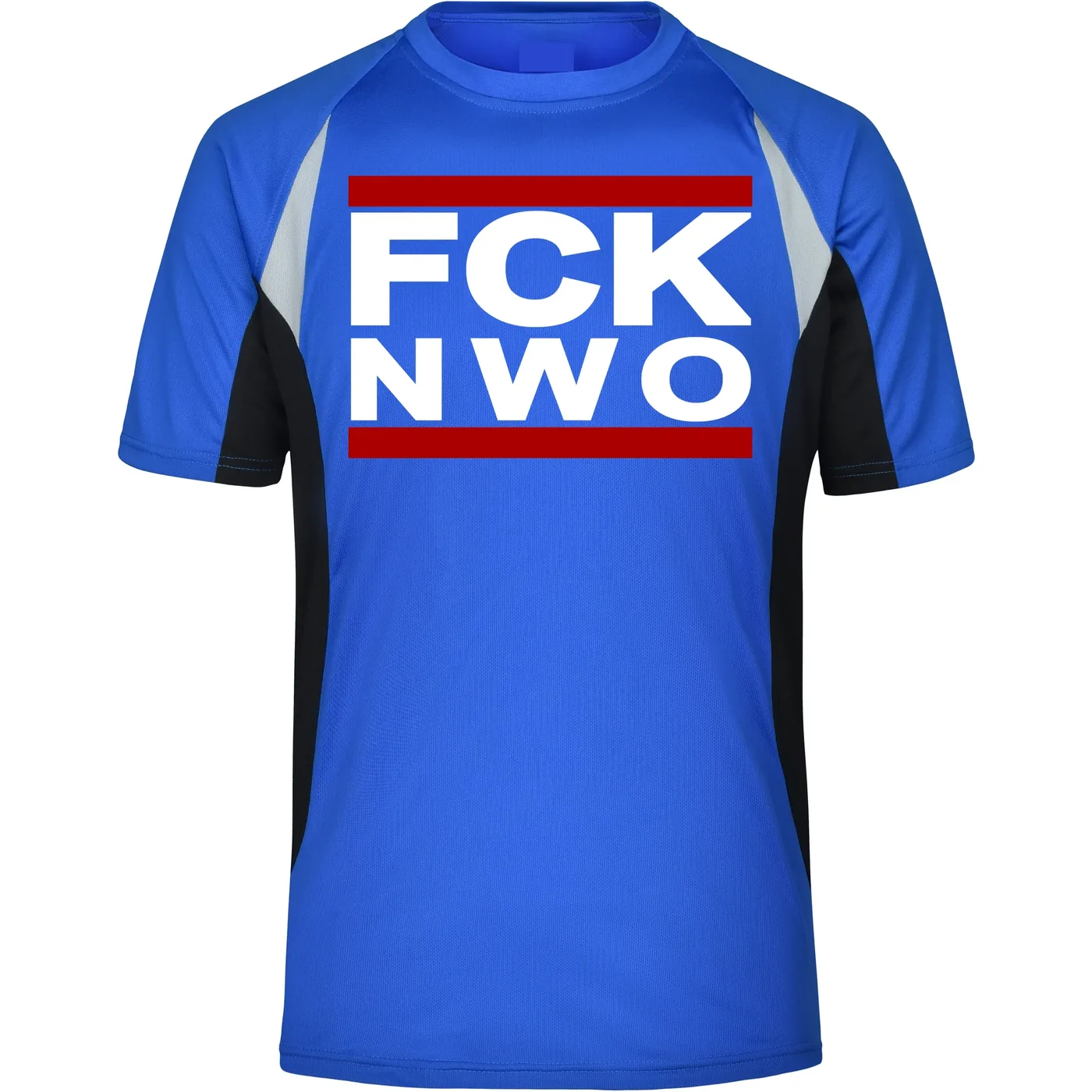 Herren Sportshirt - FCK NWO