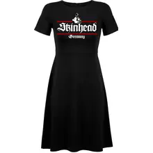 Damen kurzarm Kleid - Skinhead Germany - gewählte Variante
