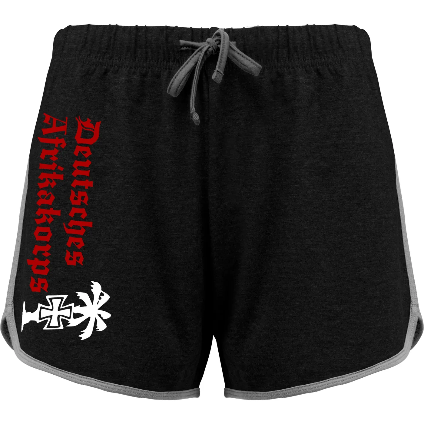 Damen kurze Sporthose - Deutsches Afrikakorps