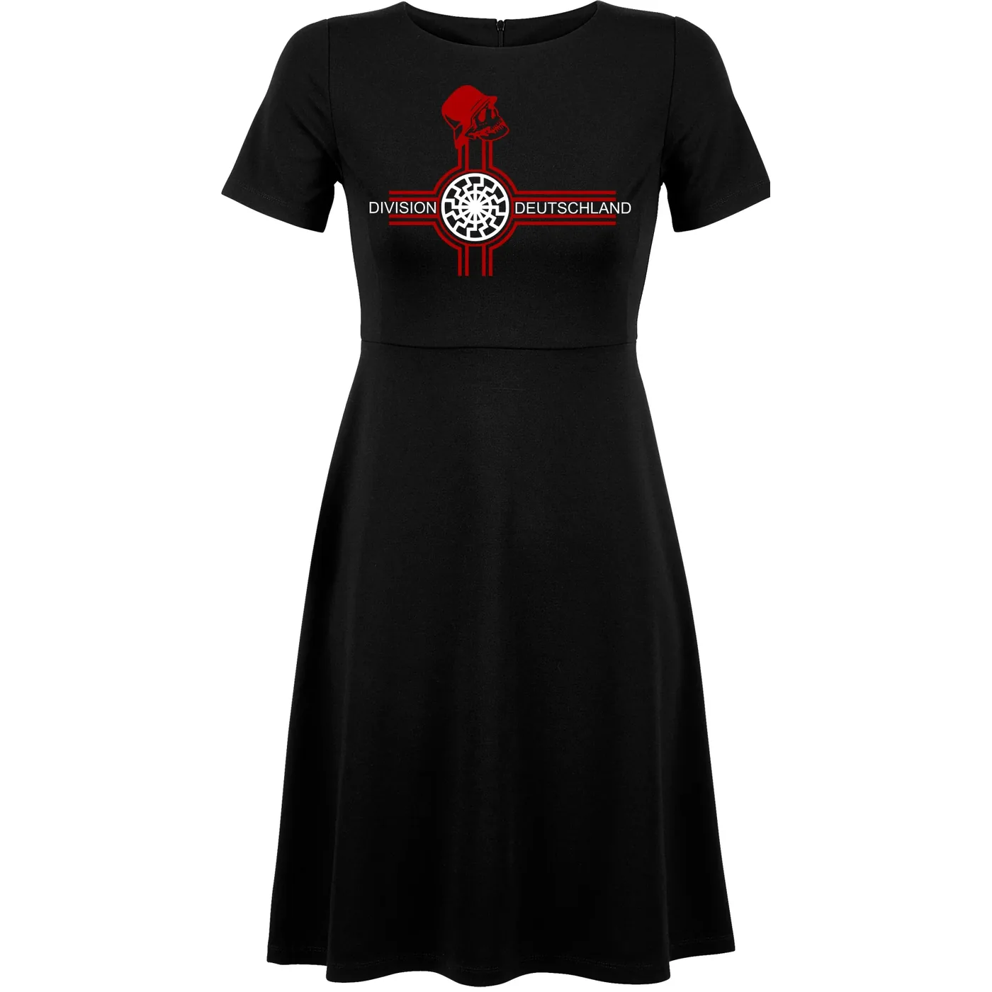 Damen kurzarm Kleid - Divison Deutschland