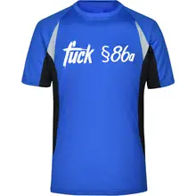 Herren Sportshirt - Fuck 86a - gewählte Variante